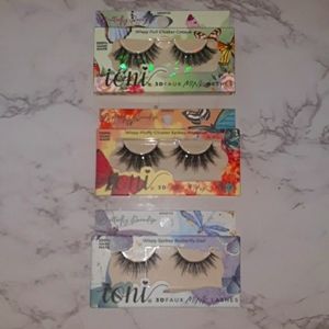 IONI 3D FAUX LASHES BUTTERFLY PARADISE BUNDLE